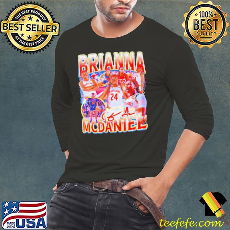 Brianna McDaniel 24 Maryland Terrapins vintage shirt