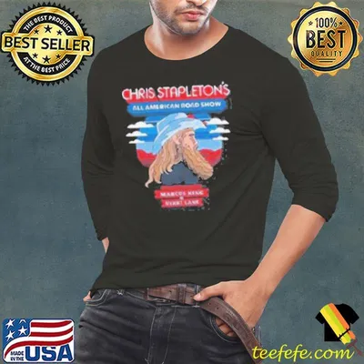 Chriis Staapleton 2024 Tour All American Road Show Concert Shirt