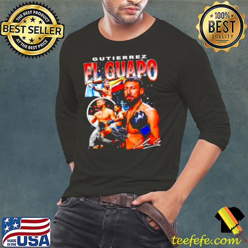Chris Gutierrez El Guapo UFC Fight Night signature s Long Sleeve Tee Chris Gutierrez El Guapo UFC Fight Night signature s Long Sleeve Tee