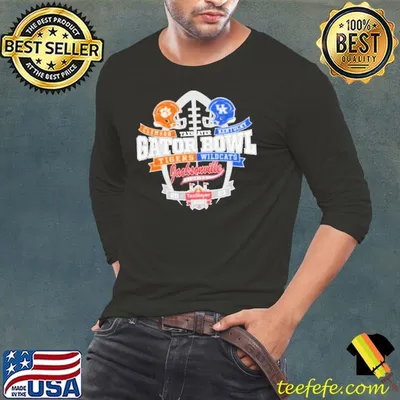 Clemson TaxSlayer Gator Bowl Game 2023 Tee Clemson Tigers vs Kentucky Wildcats Shirt
