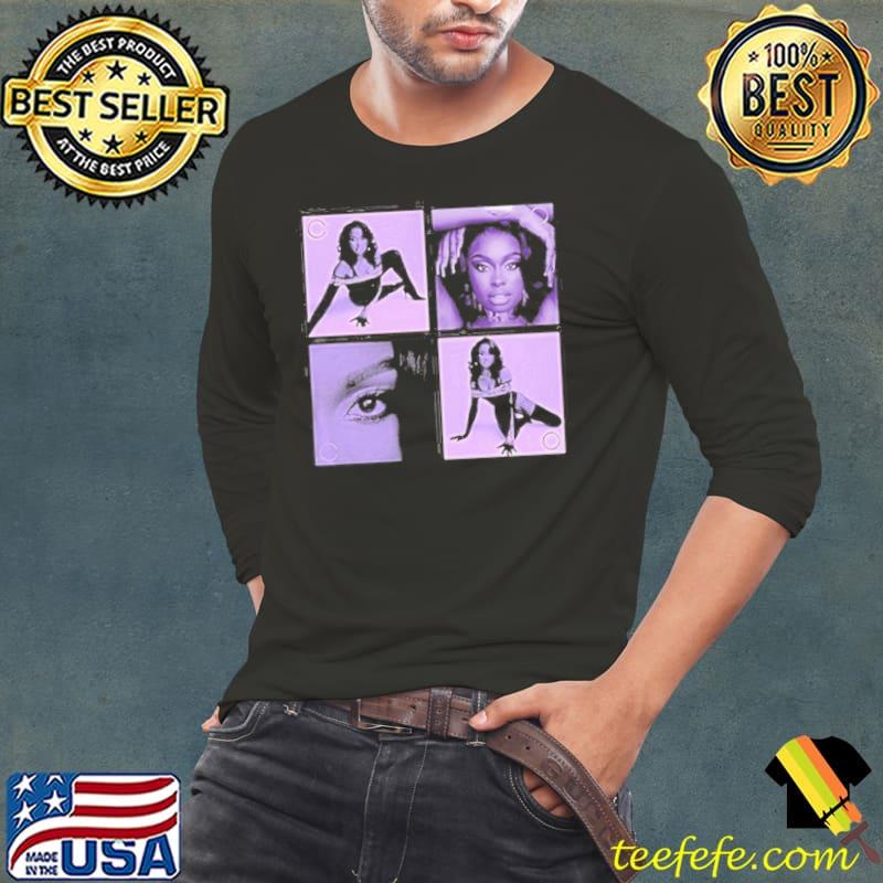 Coco Purple Photo Shirt