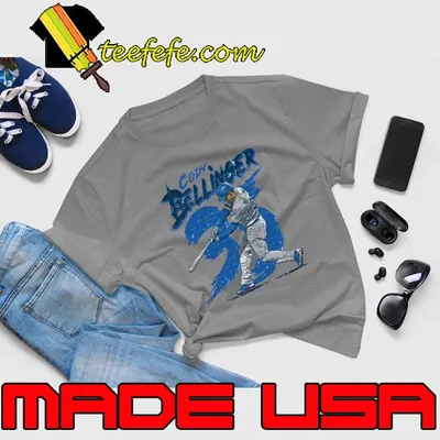 Cody Bellinger American professional baseball outfielder Los Angeles D Rough T-Shirt