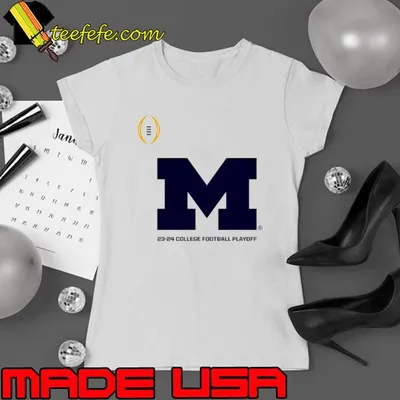 College Football Playoff Washington 23 24 Michigan Wolverine Shirt