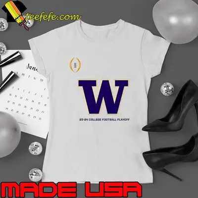 College Football Playoff Washington 23 24 Washington Huskies Shirt
