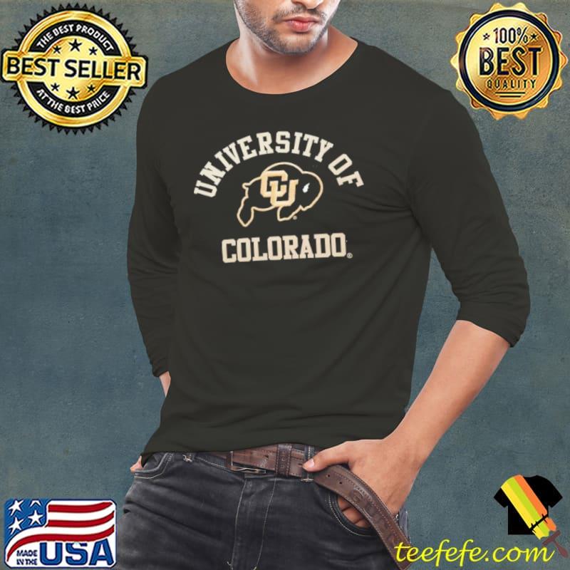 Colorado Buffaloes Classic Stacked Logo s Long Sleeve Tee Colorado Buffaloes Classic Stacked Logo s Long Sleeve Tee