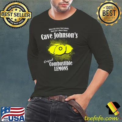 Combustible Lemon Cave Johnson shirt