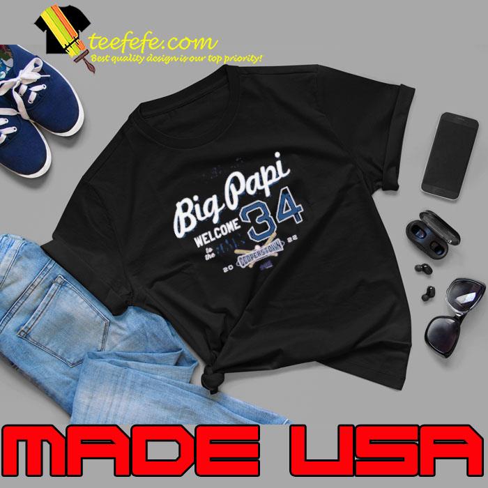 Congratulations Big Papi Welcome to the Hall for Boston Baseball Shirt Unisex Congratulations Big Papi Welcome to the Hall for Boston Baseball Shirt Unisex