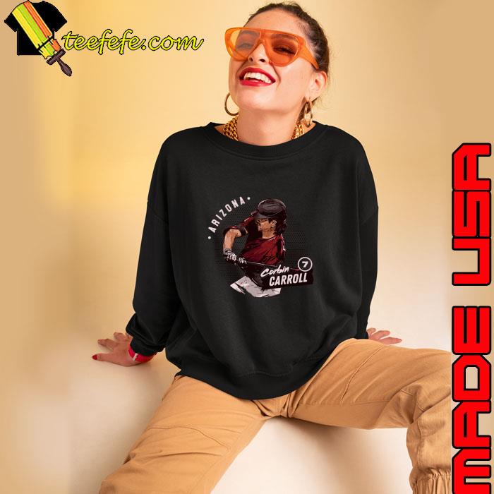 Corbin Carroll Arizona Dots American professional baseball outfielder T-Shirt Sweatshirt Corbin Carroll Arizona Dots American professional baseball outfielder T-Shirt Sweatshirt