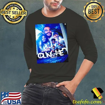 Dallas Cowboys Clinched NFL playoffs football post shirt