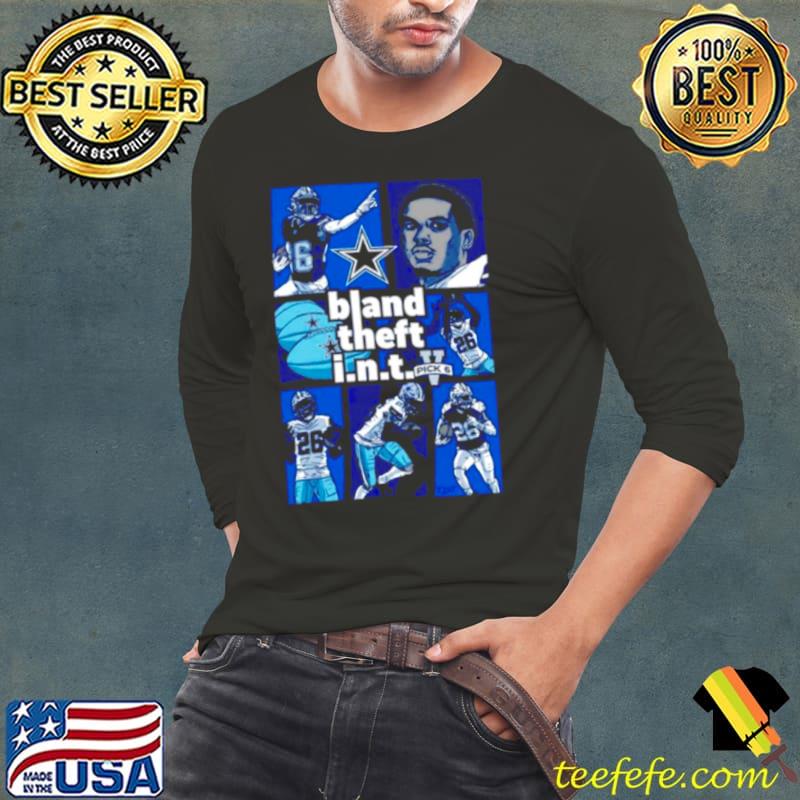 DaRon Bland Dallas Cowboys Pick Six s Long Sleeve Tee DaRon Bland Dallas Cowboys Pick Six s Long Sleeve Tee