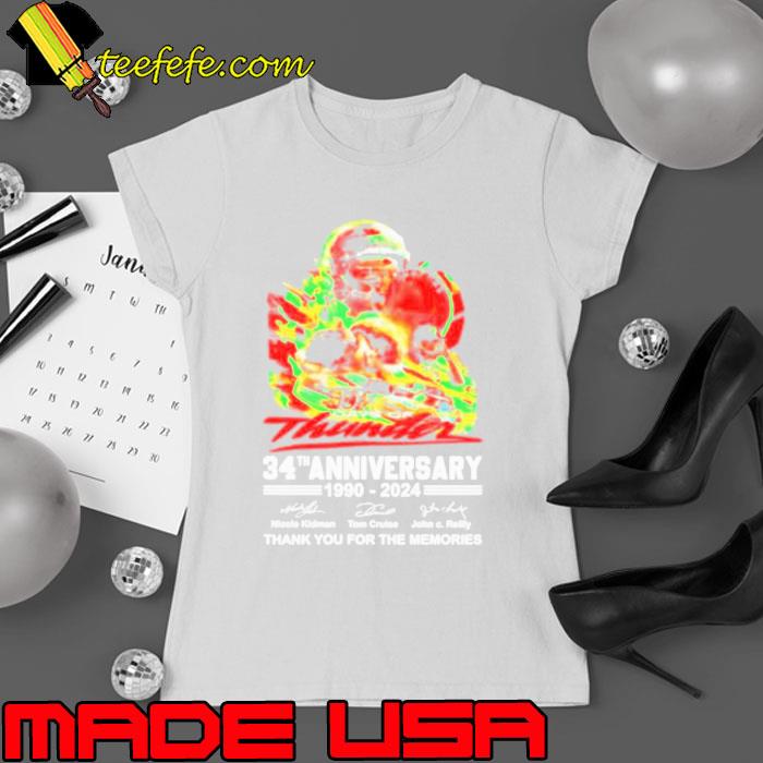 Days Of Thunder 34th Anniversary 1990 – 2024 Thank You For The Memories Shirt Ladies tee Days Of Thunder 34th Anniversary 1990 – 2024 Thank You For The Memories Shirt Ladies tee