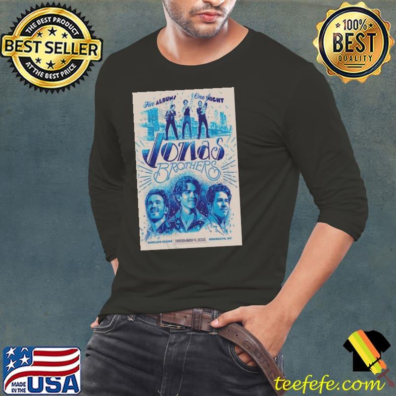 December 9 2023 jonas brothers concert barclays center brooklyn ny poster shirt December 9 2023 jonas brothers concert barclays center brooklyn ny poster shirt