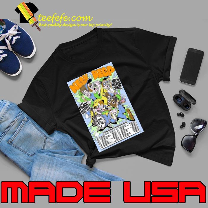Deep USA Tour 2024 Poster shirt Deep USA Tour 2024 Poster shirt