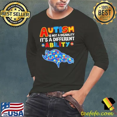 Denver Broncos Autism Is Not A Disability It’s A Different Ability Shirt