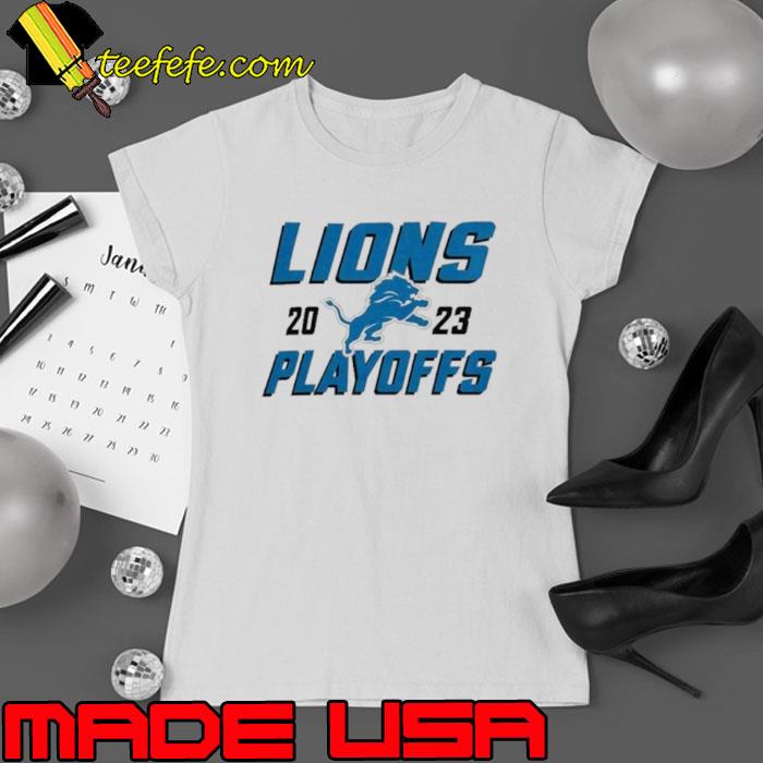 Detroit Lions 2023 2024 NFL Playoffs Iconic Shirt
