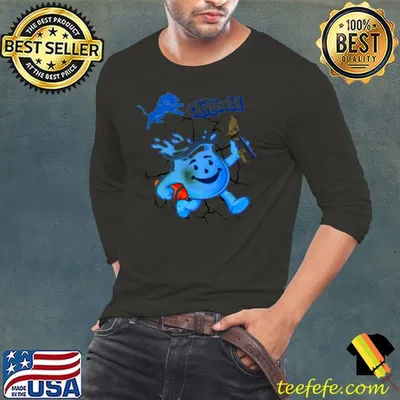 Detroit Lions Kool Aid oh yeah NFL shirt