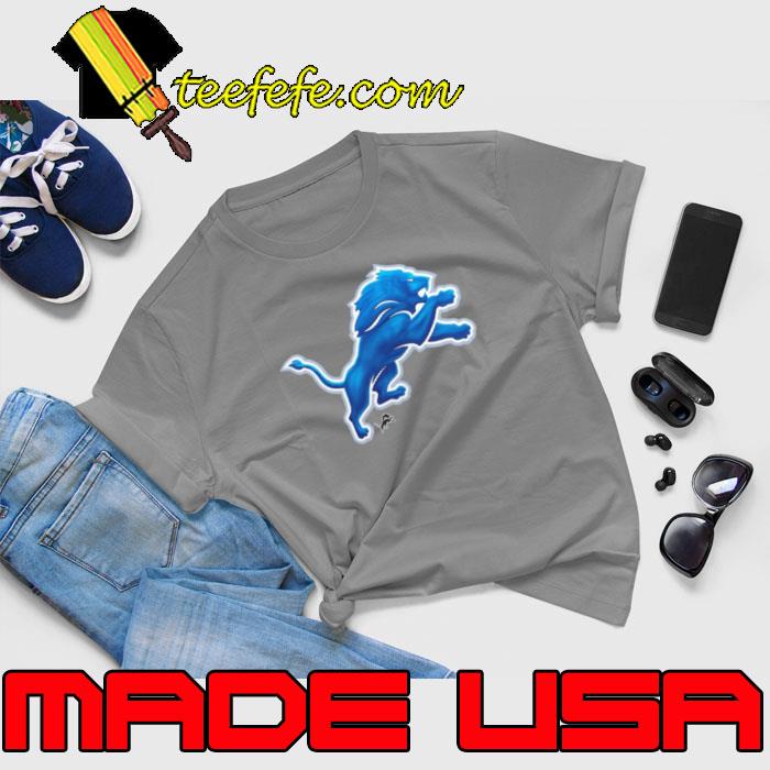 Detroit Lions Midnight Mascot Retro Shirt Unisex Detroit Lions Midnight Mascot Retro Shirt Unisex
