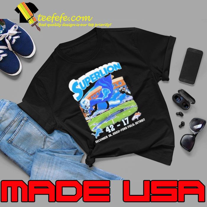Detroit lions superlion 4217 denver broncos s Unisex Detroit lions superlion 4217 denver broncos s Unisex