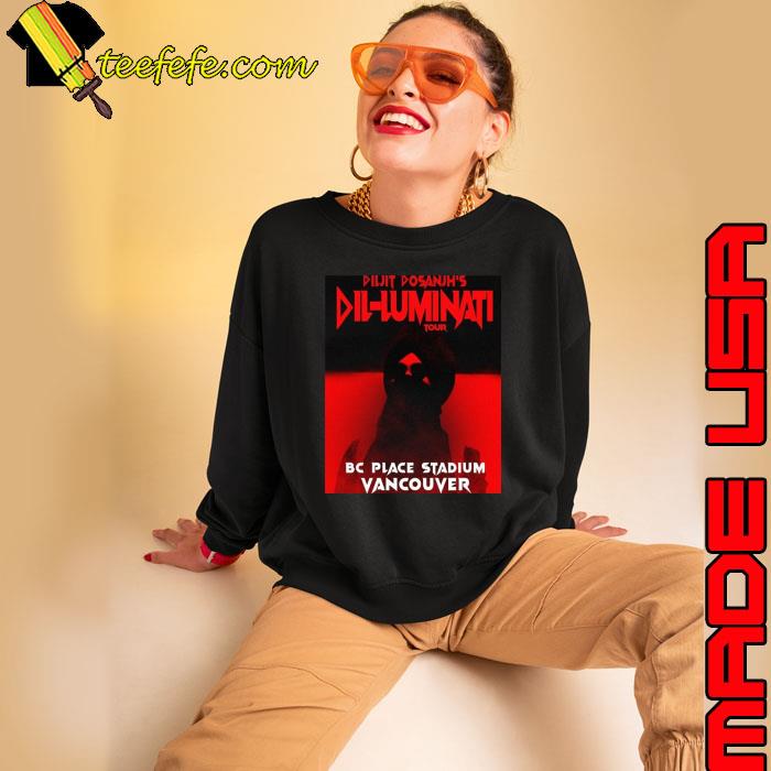 Diljit Dosanjh Dil illuminati Tour 2024 Bc Place Stadium Vancouver s Sweatshirt Diljit Dosanjh Dil illuminati Tour 2024 Bc Place Stadium Vancouver s Sweatshirt