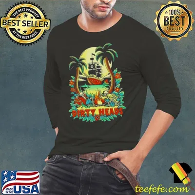 Dirty Heads Island Glow Pirates Tour shirt