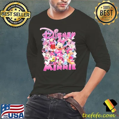 Disney Minnie Mouse Cartoon Shirt
