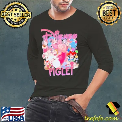Disney Piglet Cartoon Shirt