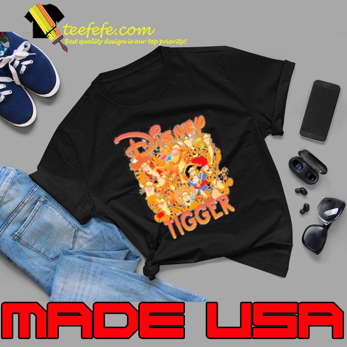 Disney Tigger Cartoon Shirt Unisex Disney Tigger Cartoon Shirt Unisex