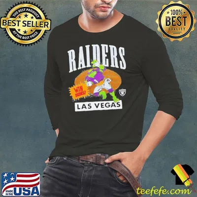 Donatello x las vegas raiders shirt