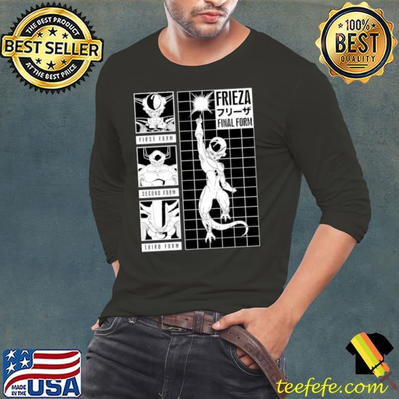Dragon Ball Z Frieza Grid s Long Sleeve Tee Dragon Ball Z Frieza Grid s Long Sleeve Tee