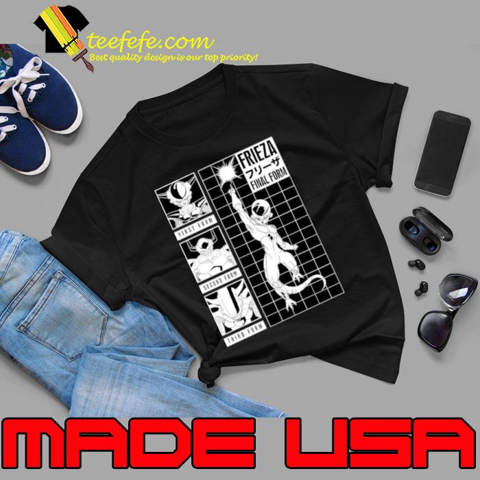 Dragon Ball Z Frieza Grid shirt