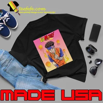 Dragon Ball Z X Lil Mosey Hip Hop rapper shirt