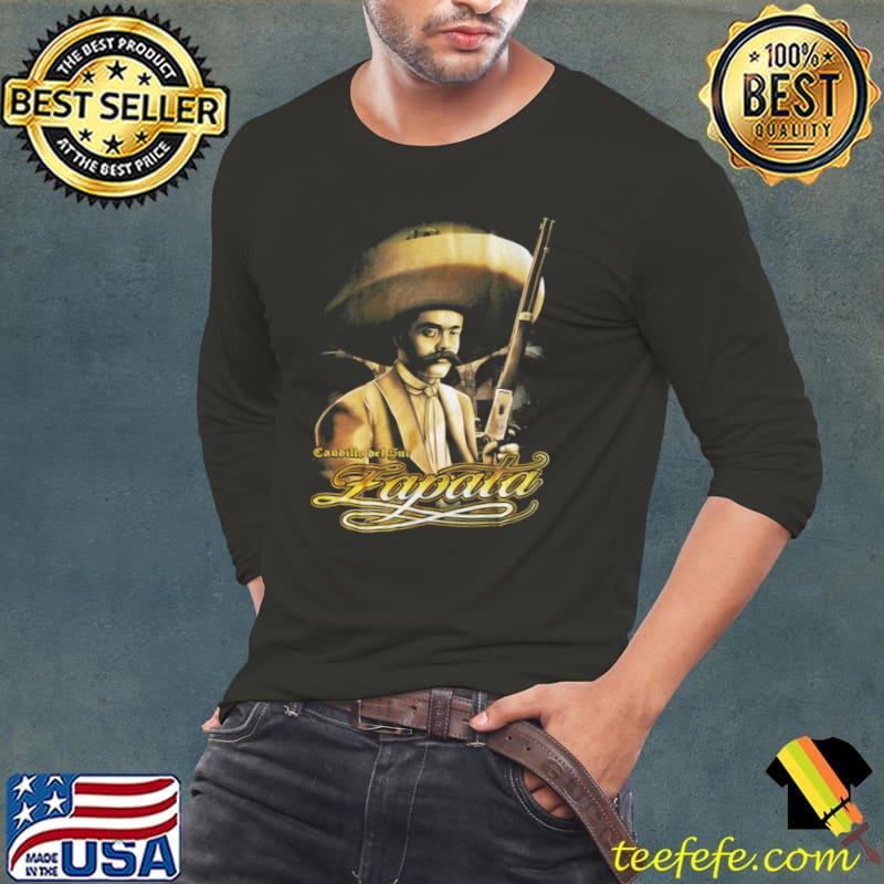 Emiliano Zapata Large Mexican revolutionary Mexican Revolution T-Shirt