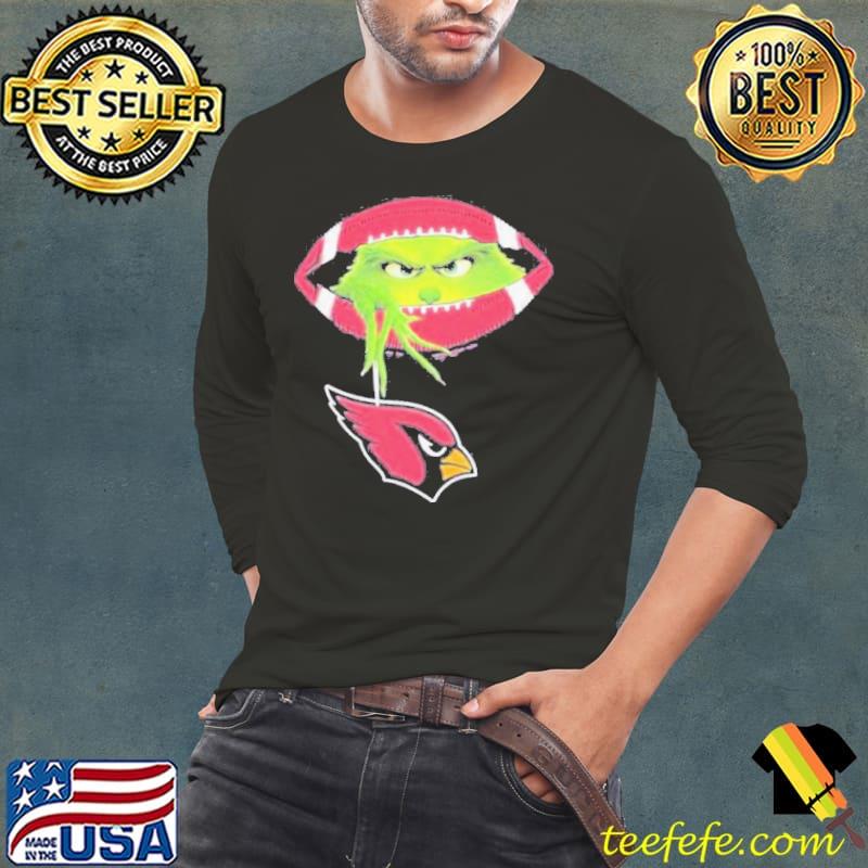 Ew people the grinch hold Arizona cardinals logo s Long Sleeve Tee Ew people the grinch hold Arizona cardinals logo s Long Sleeve Tee