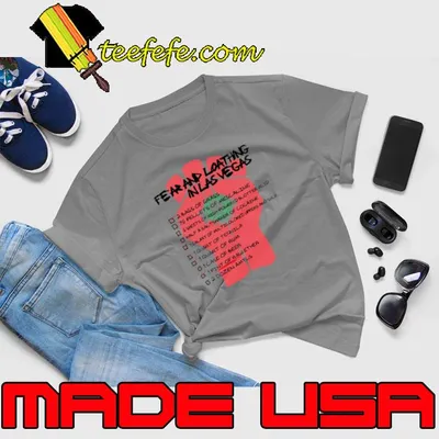 Fear And Loathing In Las Vegas Checklist shirt
