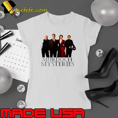 First Day Of Murdoch Mysteries Old Birthday Vintage Style Art shirt