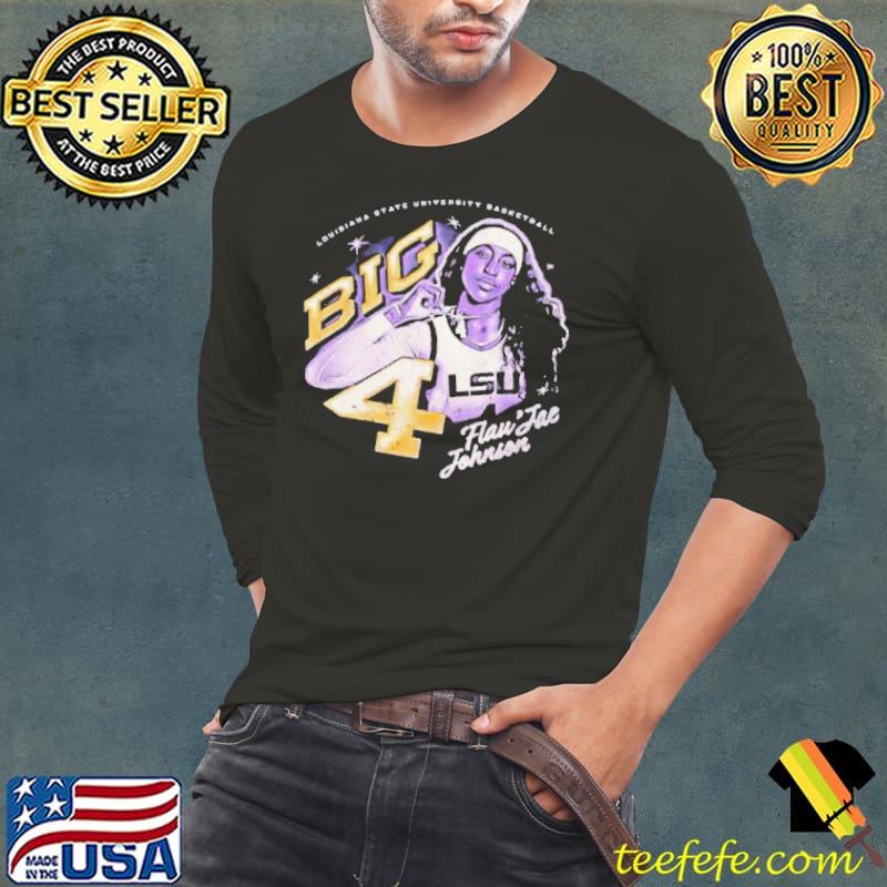 Flau’jae Johnson Big 4 s Long Sleeve Tee Flau’jae Johnson Big 4 s Long Sleeve Tee