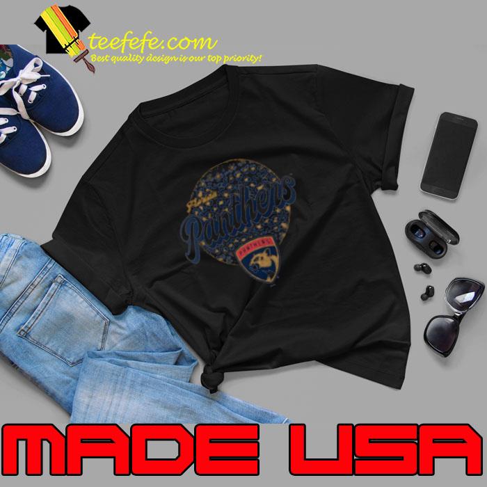 Florida Panthers NHL Personalized Leopard Print Logo Shirt