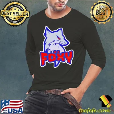 Fox foxy 23 logo shirt