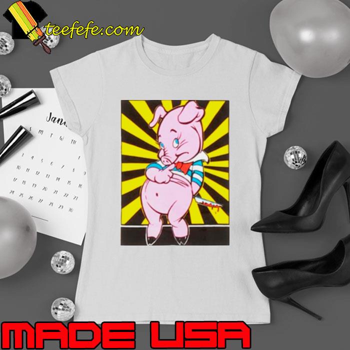 Frank Kozik Pig vintage s Ladies tee Frank Kozik Pig vintage s Ladies tee