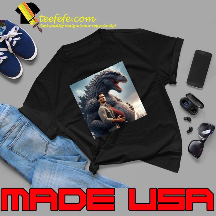 Funny Godzilla Makes Henry Cavil Pregnant Shirt Unisex Funny Godzilla Makes Henry Cavil Pregnant Shirt Unisex