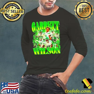 Garrett Wilson New York Jets retro shirt