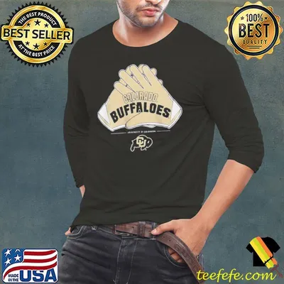 Gen2 Youth Colorado Buffaloes Black Hands Up Shirt