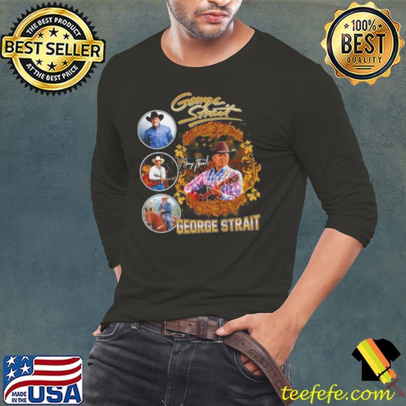 George Strait Vintage Signature 2024 Shirt Long Sleeve Tee George Strait Vintage Signature 2024 Shirt Long Sleeve Tee