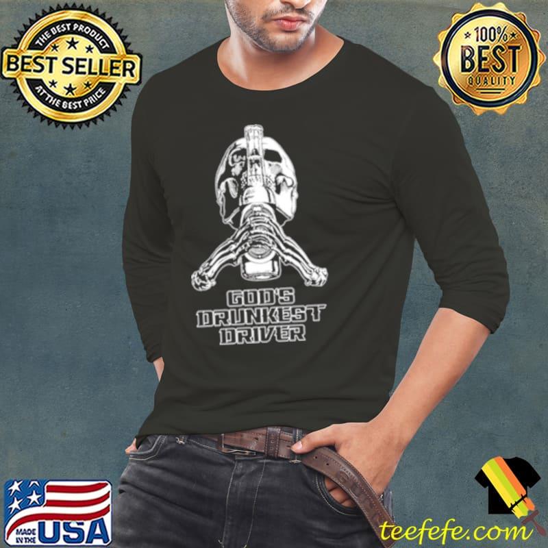 God’s drunkest driver pump cover shirt