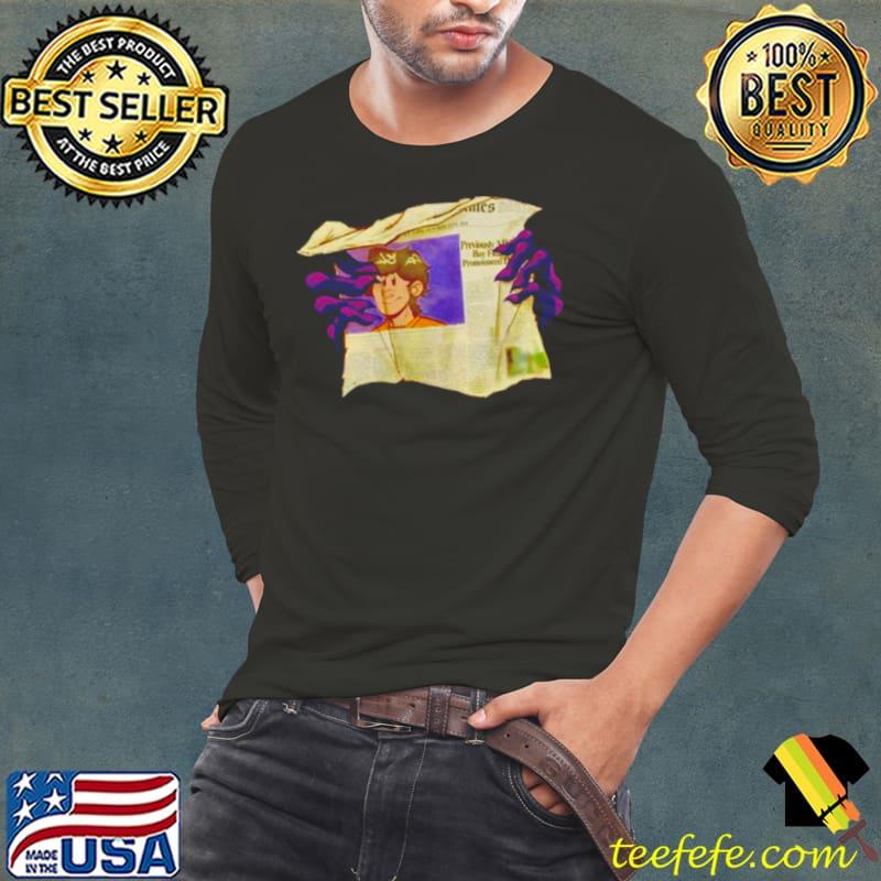 Graaavel’s Backstory Newspaper shirt Graaavel’s Backstory Newspaper shirt