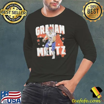 Graham Mertz College State Map Shirt