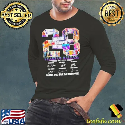 Grand Theft Auto Vi 28 Years Of Release 1997 2025 Thank You For The Memories Shirt