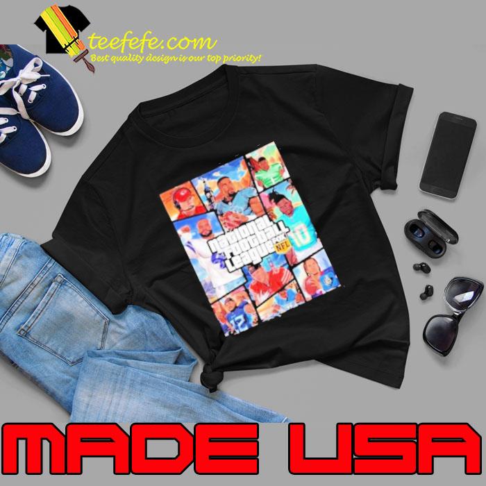 Grand Theft Auto Vice City The Nfl Edition Shirt Unisex Grand Theft Auto Vice City The Nfl Edition Shirt Unisex
