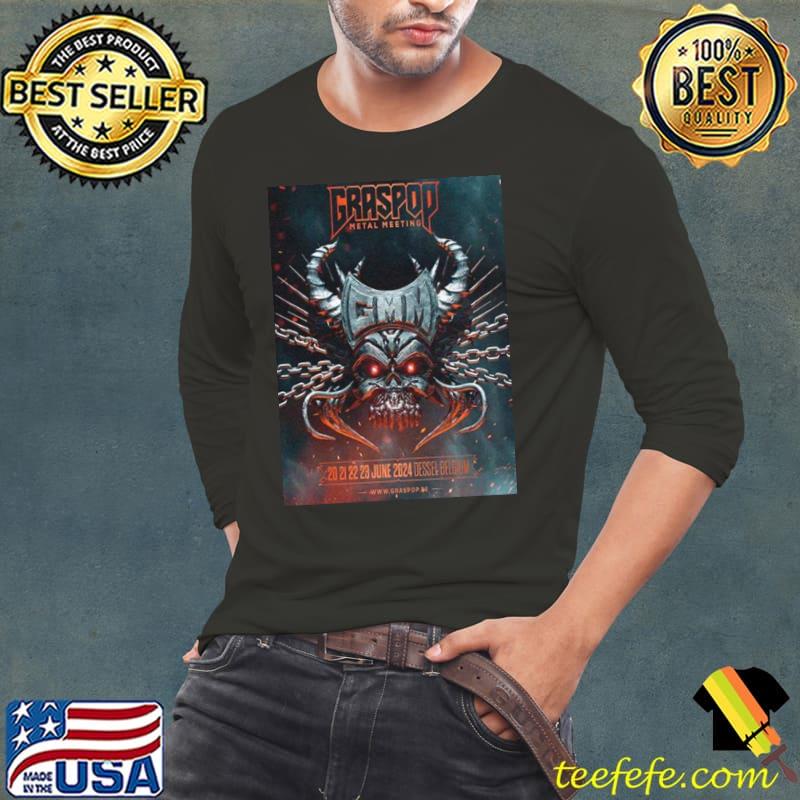 Graspop Metal Meeting GMM24 20 to 23 June 2024 Dessel Belgium Shirt Graspop Metal Meeting GMM24 20 to 23 June 2024 Dessel Belgium Shirt