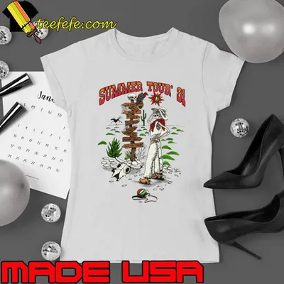 Grateful Dead 1991 Summer Tour 91’s Shirt